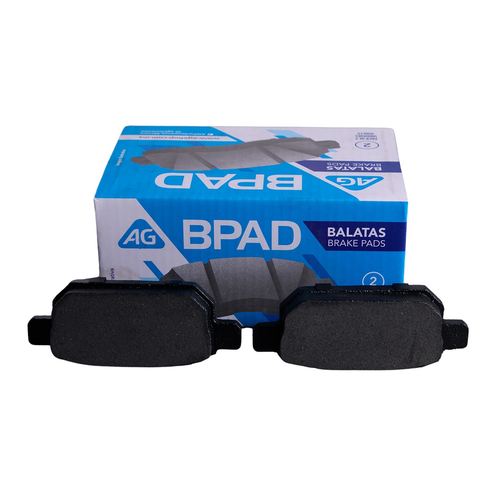 AG-69237-D2007 — Balata SUZUKI Baleno 2021-2022 Trasero (Set 4 pzs)