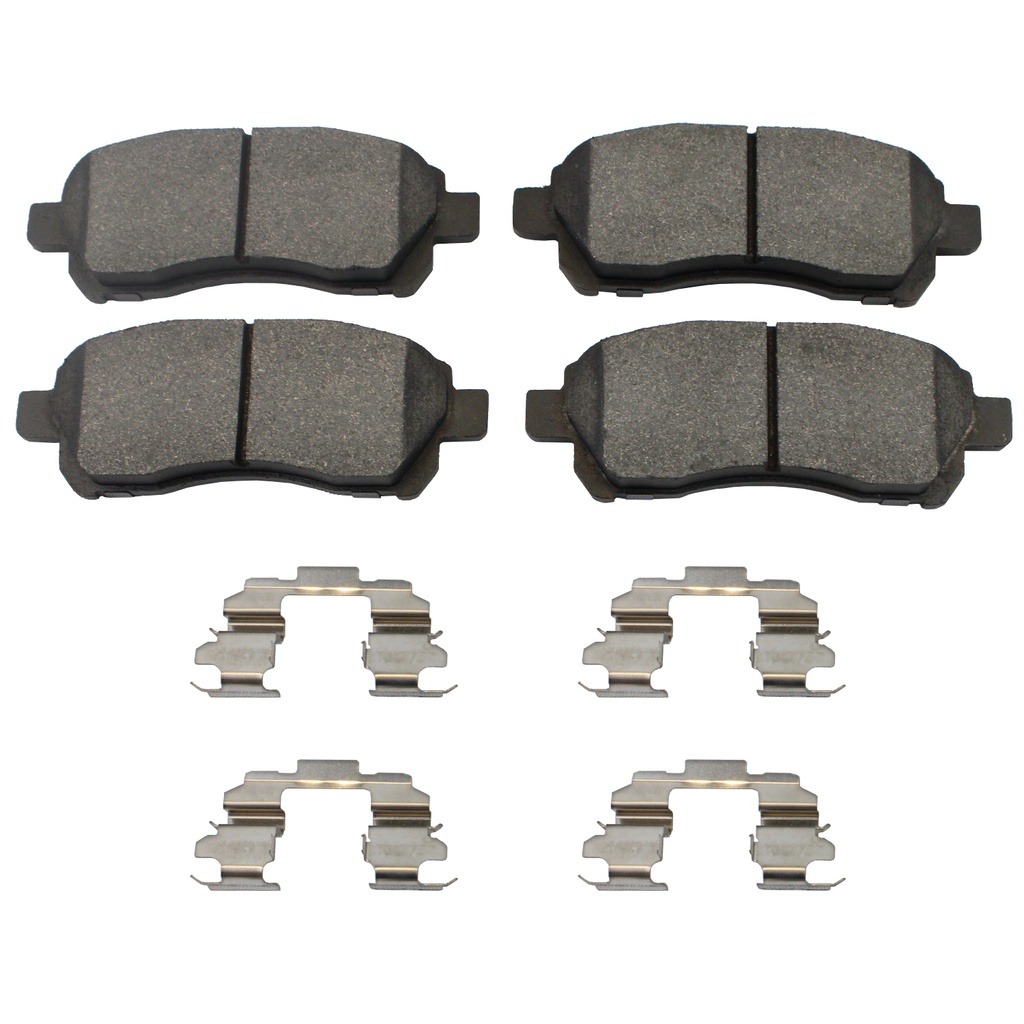 Balata TOYOTA Avanza (Con kit) 2007-2020 Delantero (Set 4 pzs)
