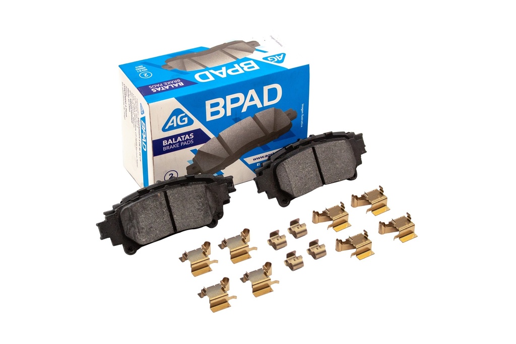 AG-68500-D1391 — Balata TOYOTA Highlander 2014-2019 Trasero (Set 4 pzs)