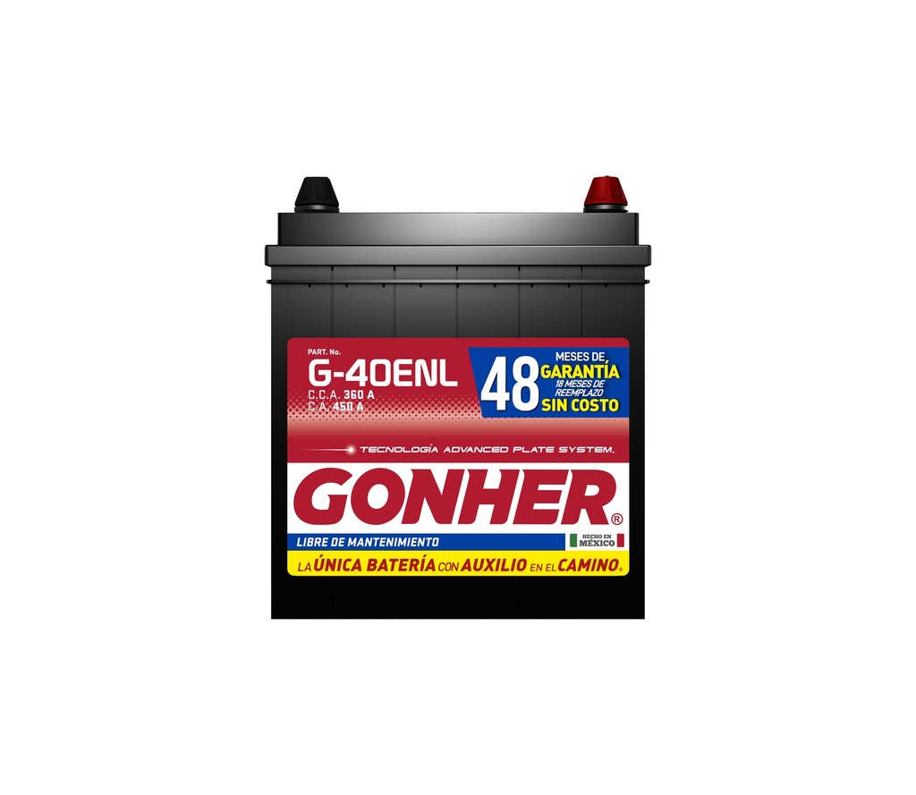 Batería GONHER G-40ENL BG — BCI NSZ40ZL