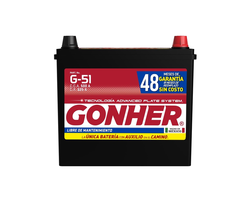 Batería GONHER G-51 — BCI 51