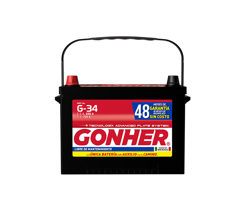 Batería GONHER G-34 — BCI 34