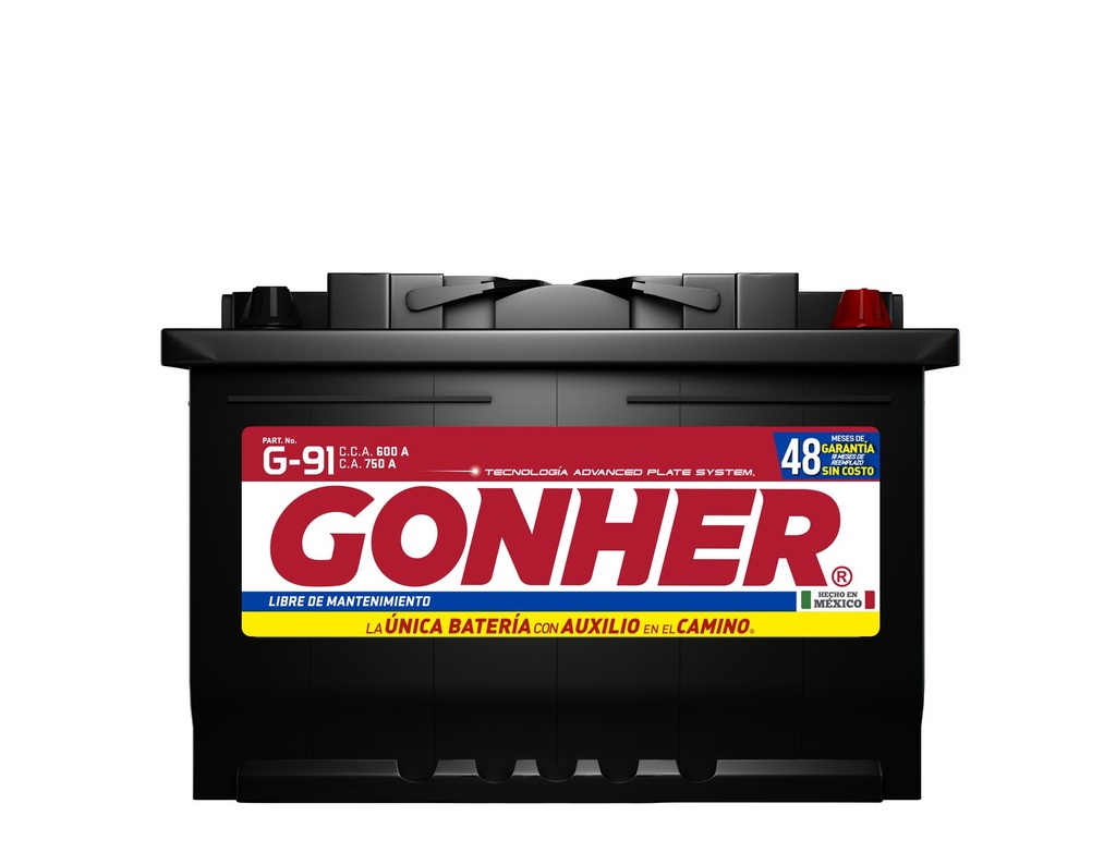 BAT-GH-G91 — Batería GONHER G-91 — BCI 91