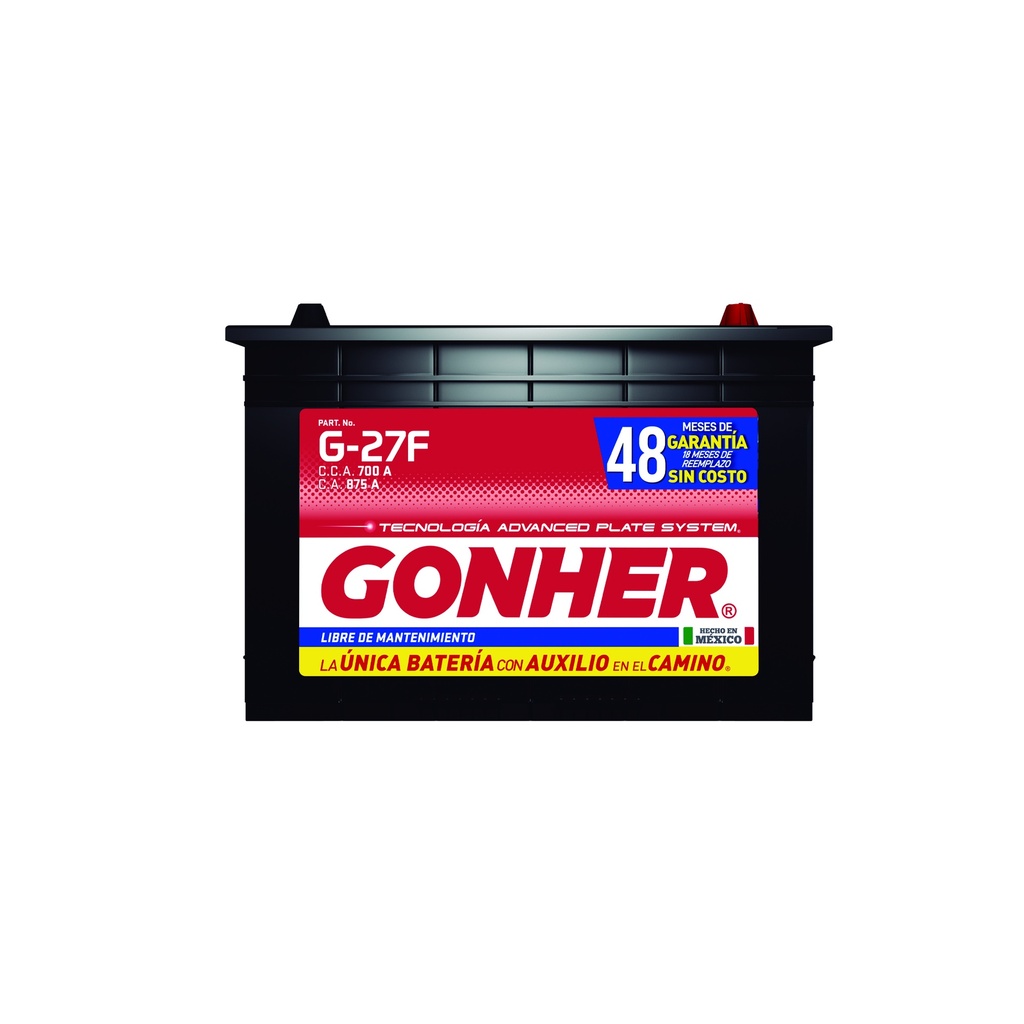 BAT-GH-G27F — Batería GONHER G-27F — BCI 27F