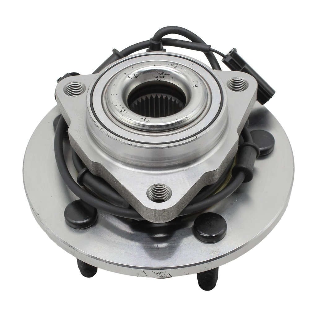 Maza de Rueda Delantero 5 Birlos 3 Barrenos C/Conector 33 Estrias C/Conector pasivo Ram-1500 4X2 Suspension Independiente 03-05