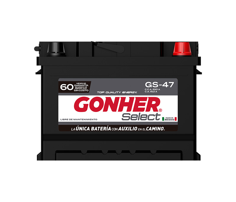 Batería GONHER SELECT GS-47 — BCI 47