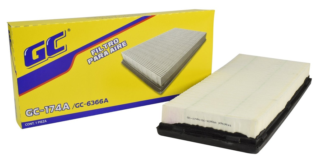 GH-GC-174A/GC-6366A — Filtro de Aire GC-174A/GC-6366A Gonher