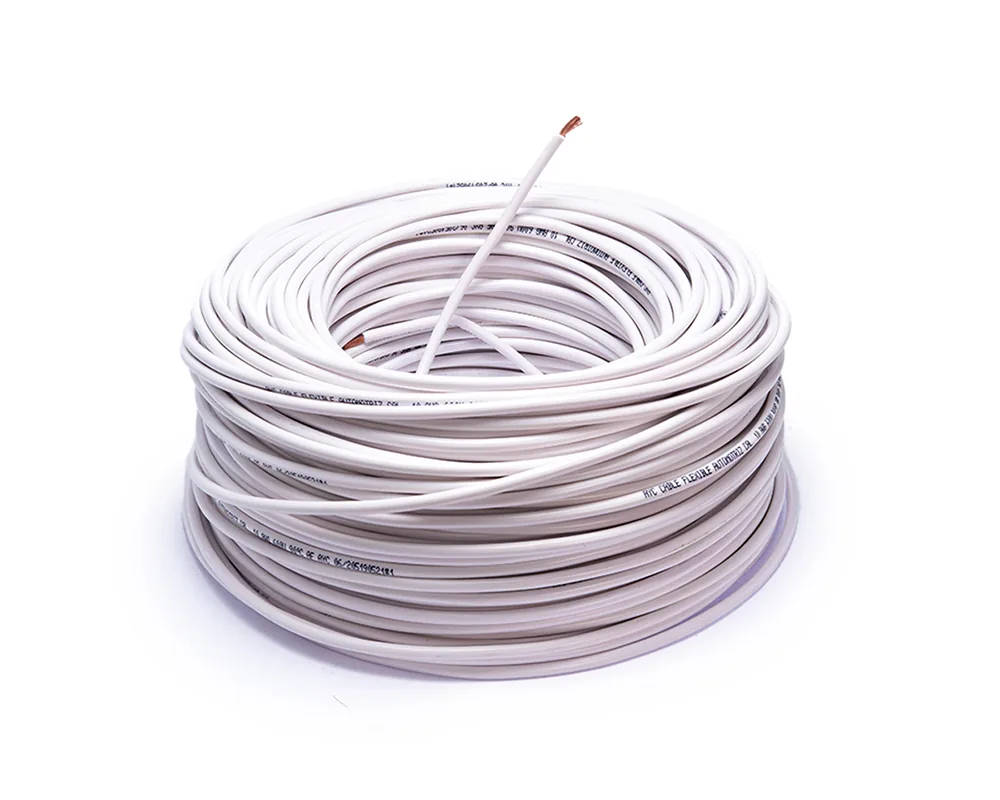 Cable flexible automotriz para instalación calibre 10" blanco 100... AYC 13136