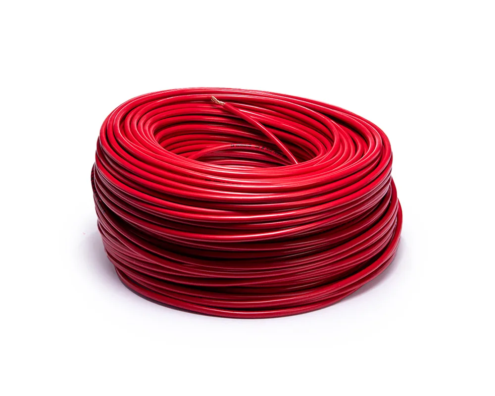 AY-13139 — Cable flexible automotriz para instalación calibre 10" rojo 100 metros AYC 13139