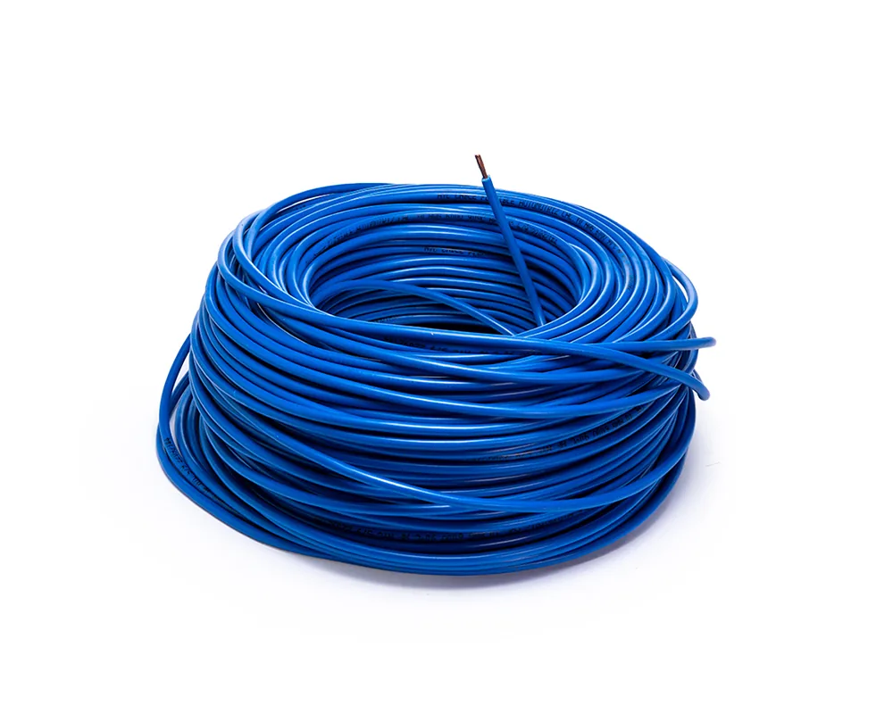 Cable flexible automotriz para instalación calibre 10" azul 100 metros AYC 13141