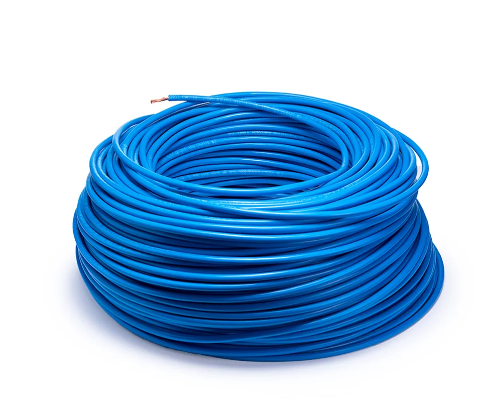 AY-13148 — Cable flexible automotriz para instalación calibre 12" azul 100 metros AYC 13148