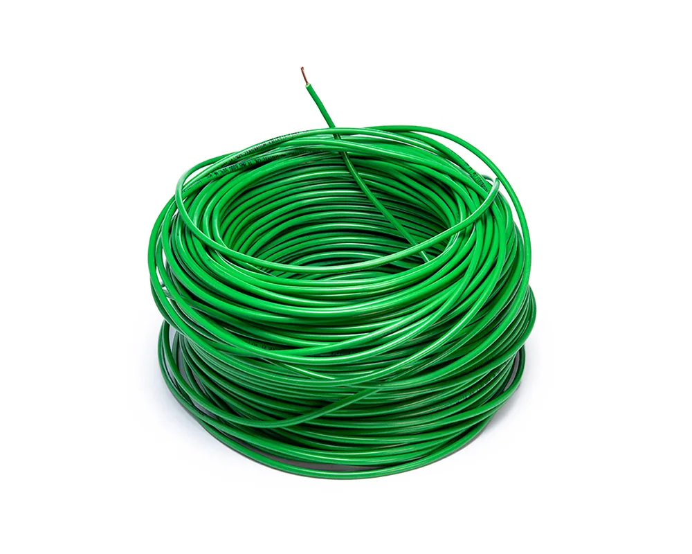 AY-13154 — Cable flexible automotriz para instalación calibre 14" verde 100... AYC 13154