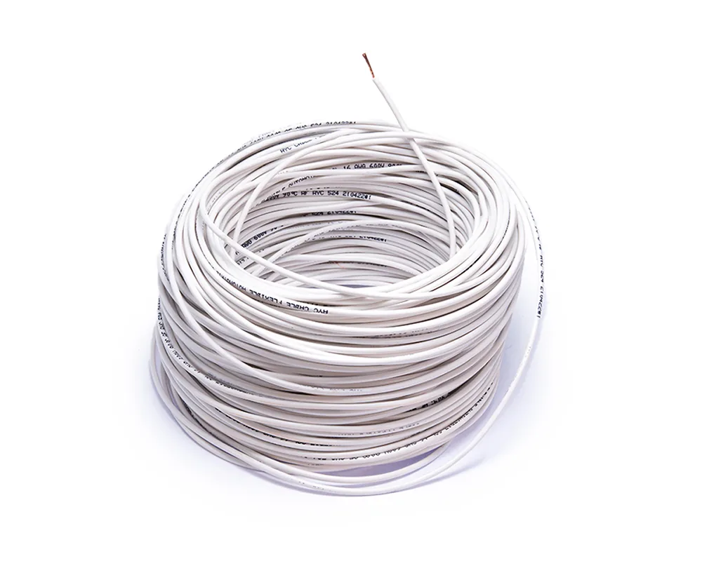 Cable flexible automotriz para instalación calibre 16" blanco 100... AYC 13157