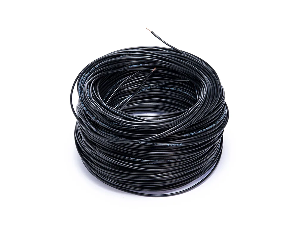Cable flexible automotriz para instalación calibre 18" negro 100... AYC 13165