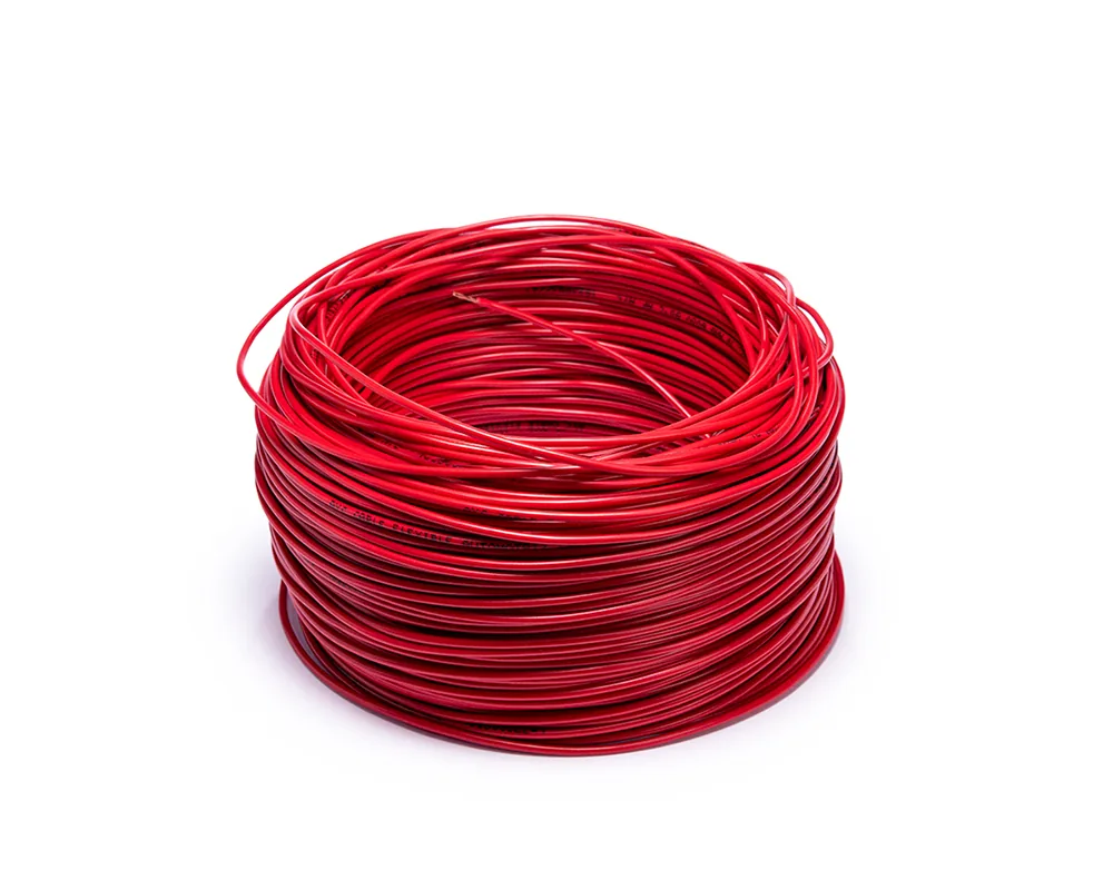 AY-13167 — Cable flexible automotriz para instalación calibre 18" rojo 100 metros AYC 13167