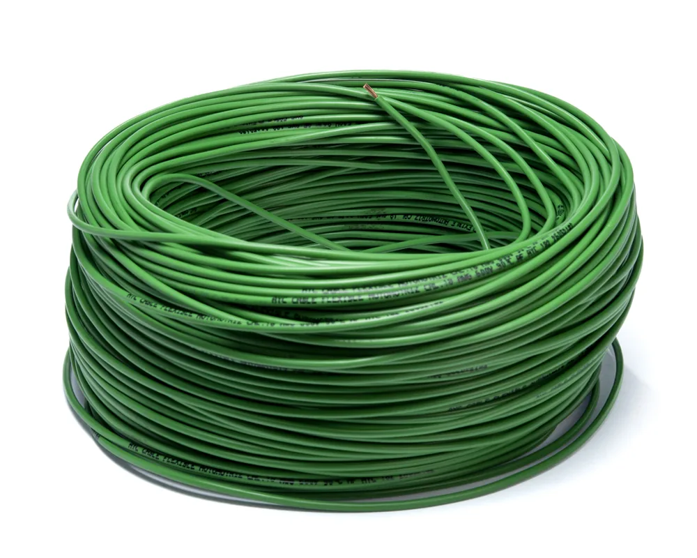 AY-13168 — Cable flexible automotriz para instalación calibre 18" verde 100... AYC 13168