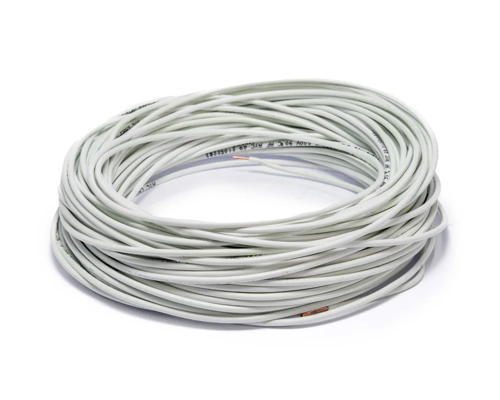 Cable flexible automotriz para instalación calibre 18" blanco 30... AYC 13199