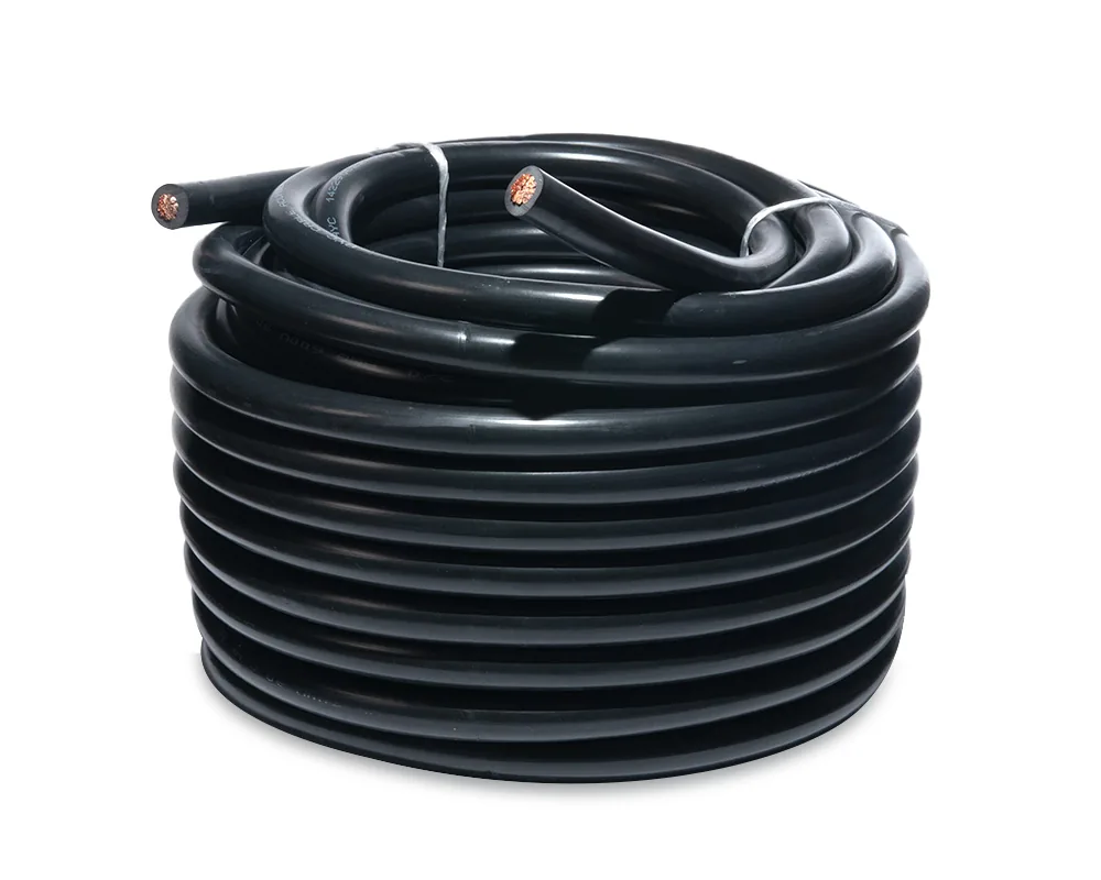 AY-49507C — Cable para acumulador automotriz calibre 2/0 negro 25 metros AYC 49507C