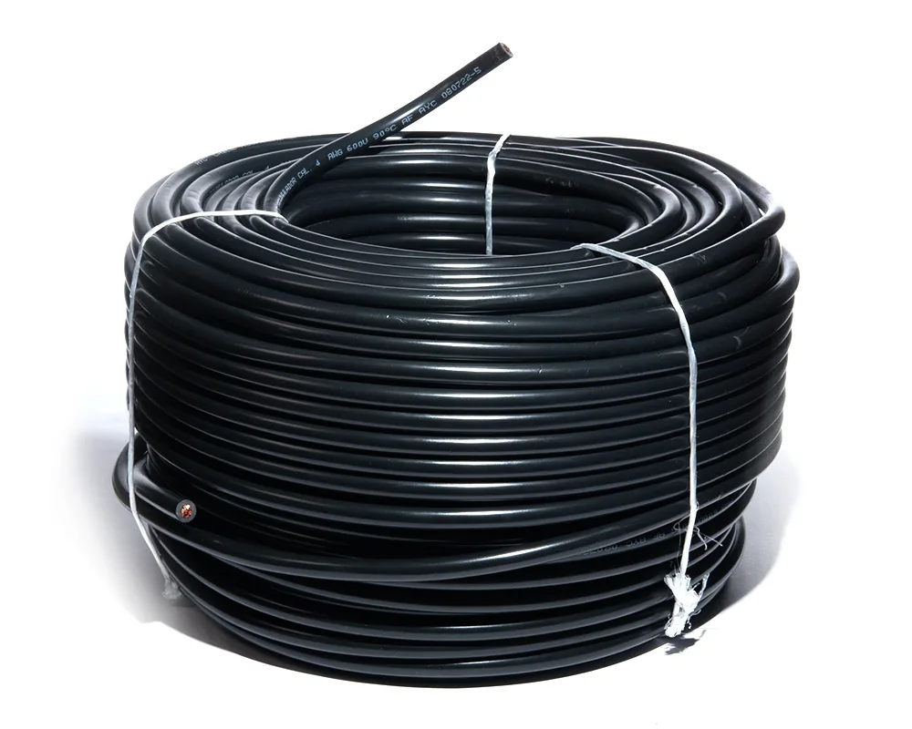 AY-49513C — Cable para acumulador automotriz calibre 4 negro 100 metros AYC 49513C