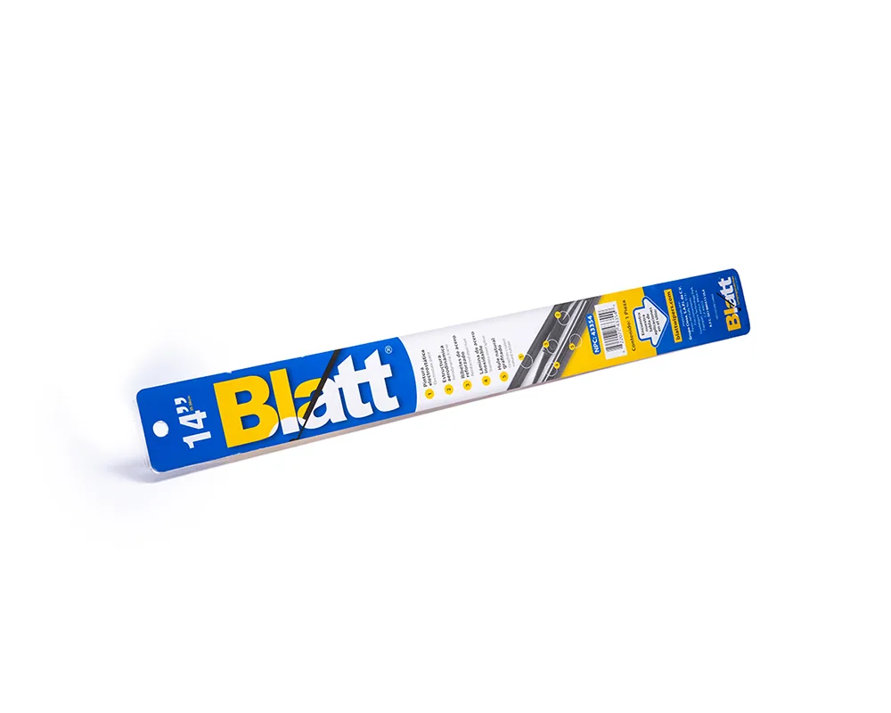 Pluma Limpiaparabrisas Blatt Metal Hule Natural 14" Blíster 1 Pieza BLATT 43354C