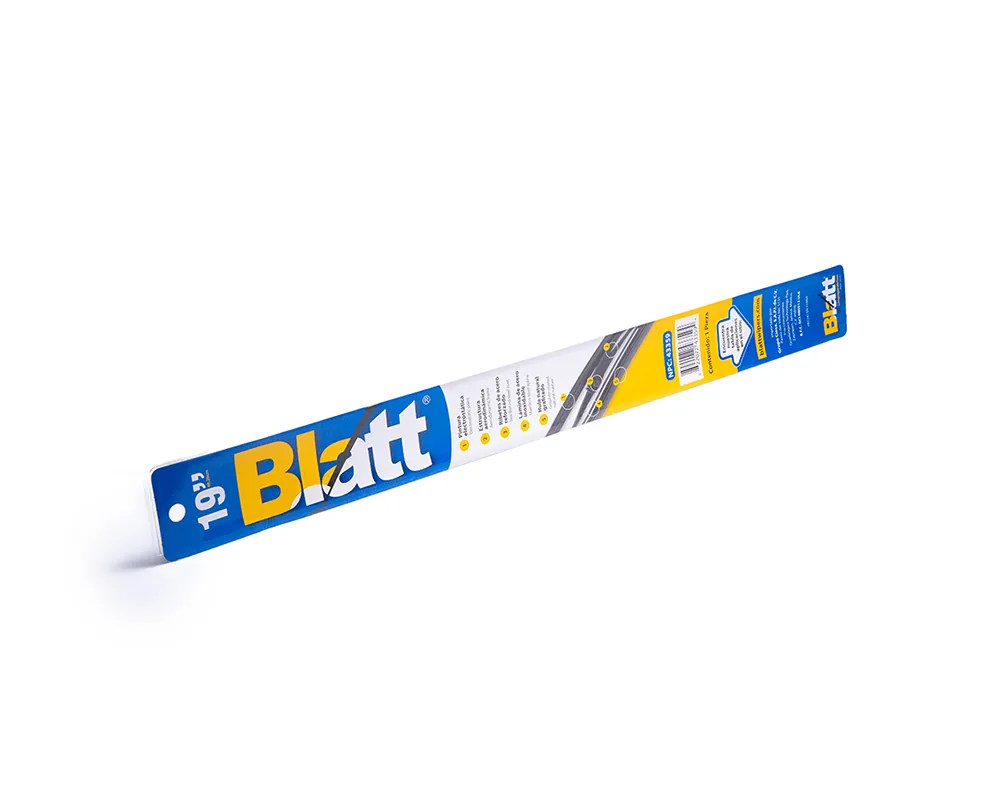 Pluma Limpiaparabrisas Blatt Metal Hule Natural 19" Blíster 1 Pieza BLATT 43359C