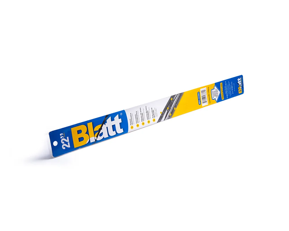 Pluma Limpiaparabrisas Blatt Metal Hule Natural 22" Blíster 1 Pieza BLATT 43362C