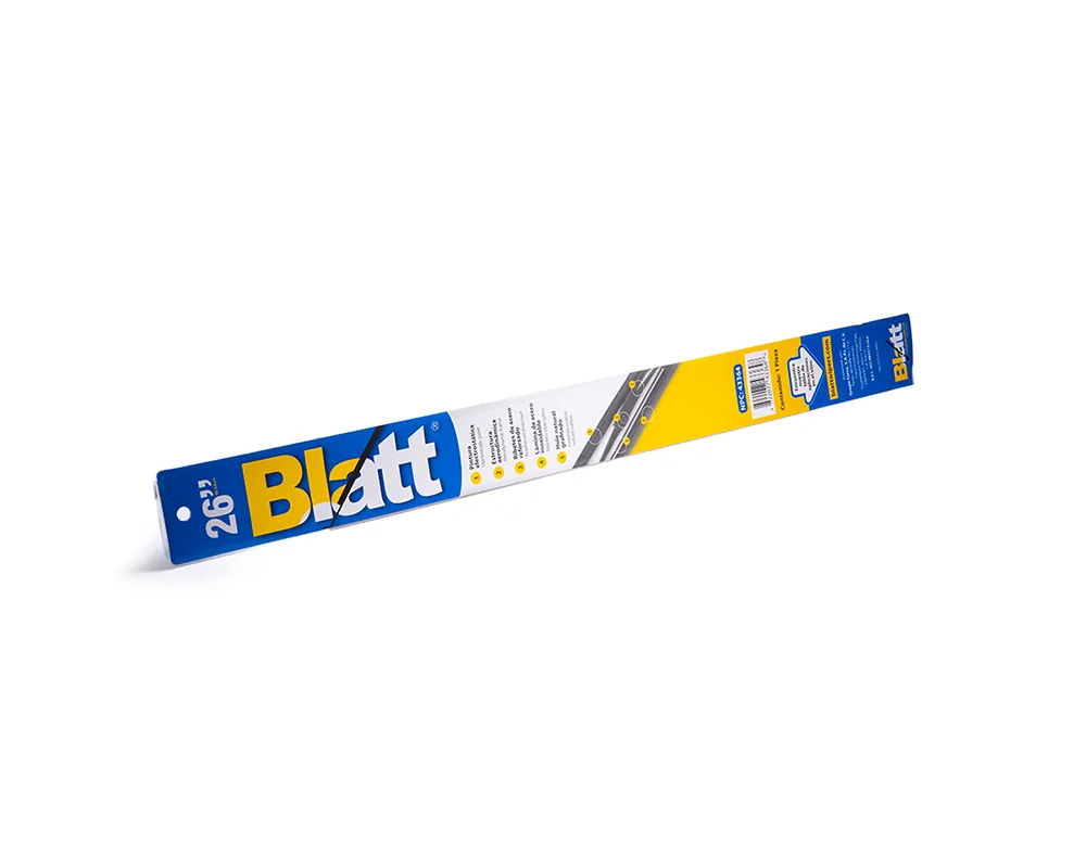 Pluma Limpiaparabrisas Blatt Metal Hule Natural 26" Blíster 1 Pieza BLATT 43364C