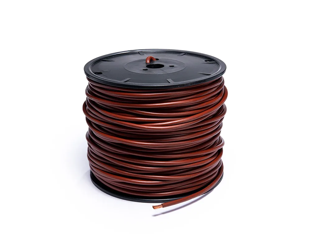 CD-05723 — Cable flexible automotriz para instalación calibre 10" café carrete... CDC 05723