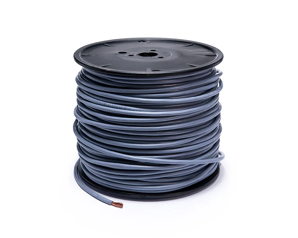 Cable flexible automotriz para instalación calibre 10" gris carrete... CDC 05724