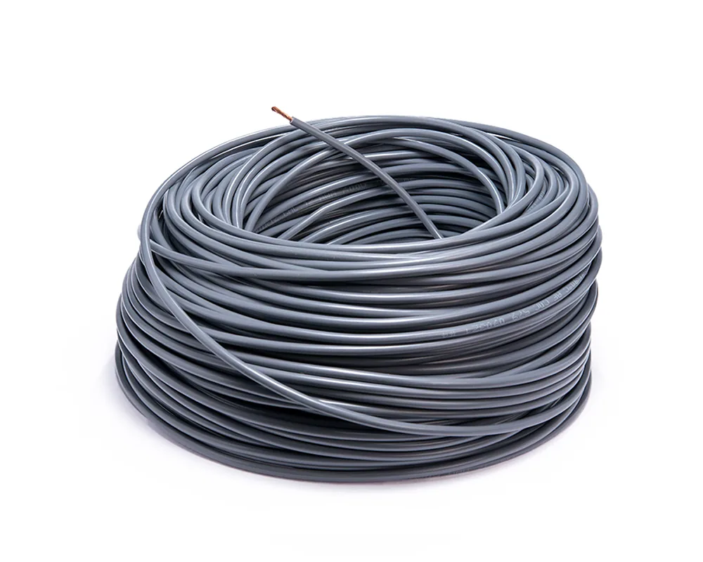 Cable flexible automotriz para instalación calibre 12" gris carrete... CDC 05733