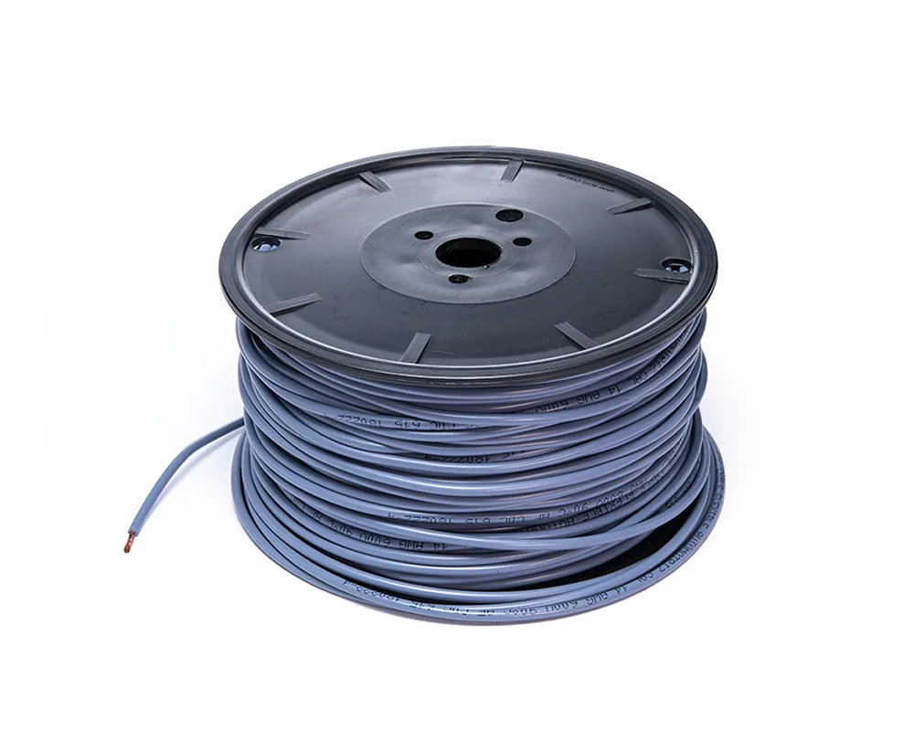 CD-05743 — Cable flexible automotriz para instalación calibre 14" gris carrete... CDC 05743