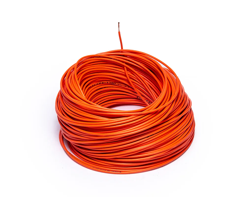Cable flexible automotriz para instalación calibre 16" naranja... CDC 05755