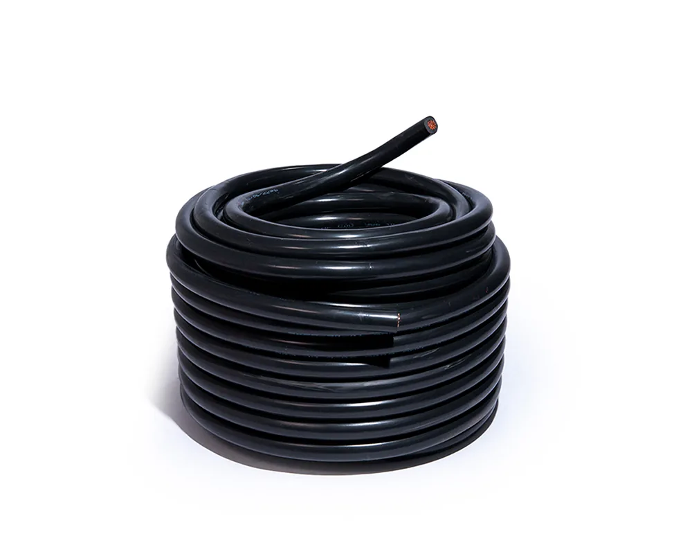 CD-05872 — Cable para acumulador automotriz calibre 2/0 negro 25 metros CDC 05872