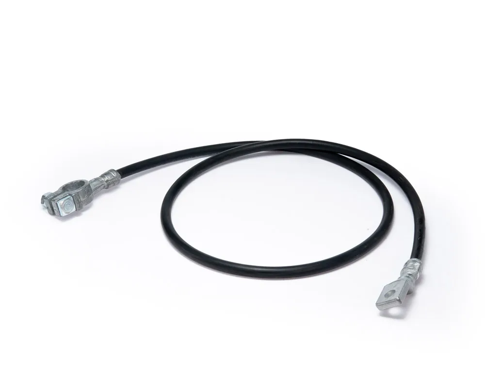 CD-06522 — Cable Armado Calibre 6" Largo 1 Mt Negro Sin Capuchon CDC 06522