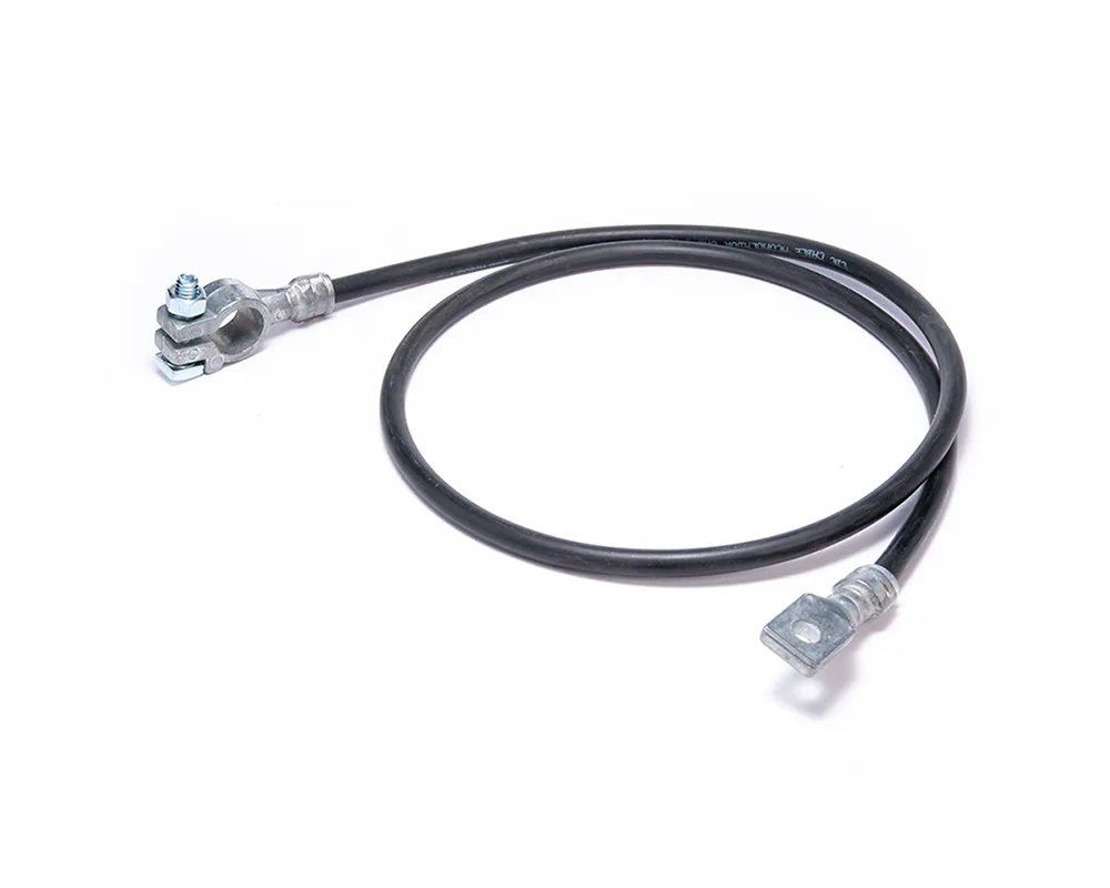 Cable Armado Calibre 6" Largo 1.10 Mts Negro Sin Capuchon CDC 06524