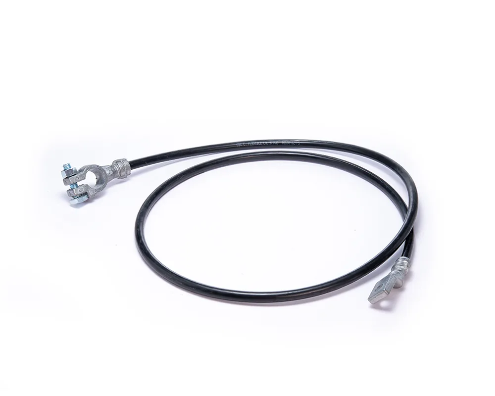 Cable Armado Calibre 6" Largo 1.30 Mts Negro Sin Capuchon CDC 06528