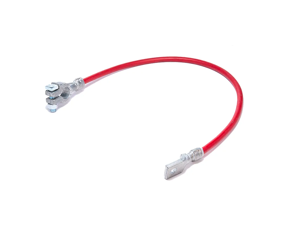 Cable Armado Calibre 6" Largo 50 Cm Rojo Sin Capuchon CDC 06537