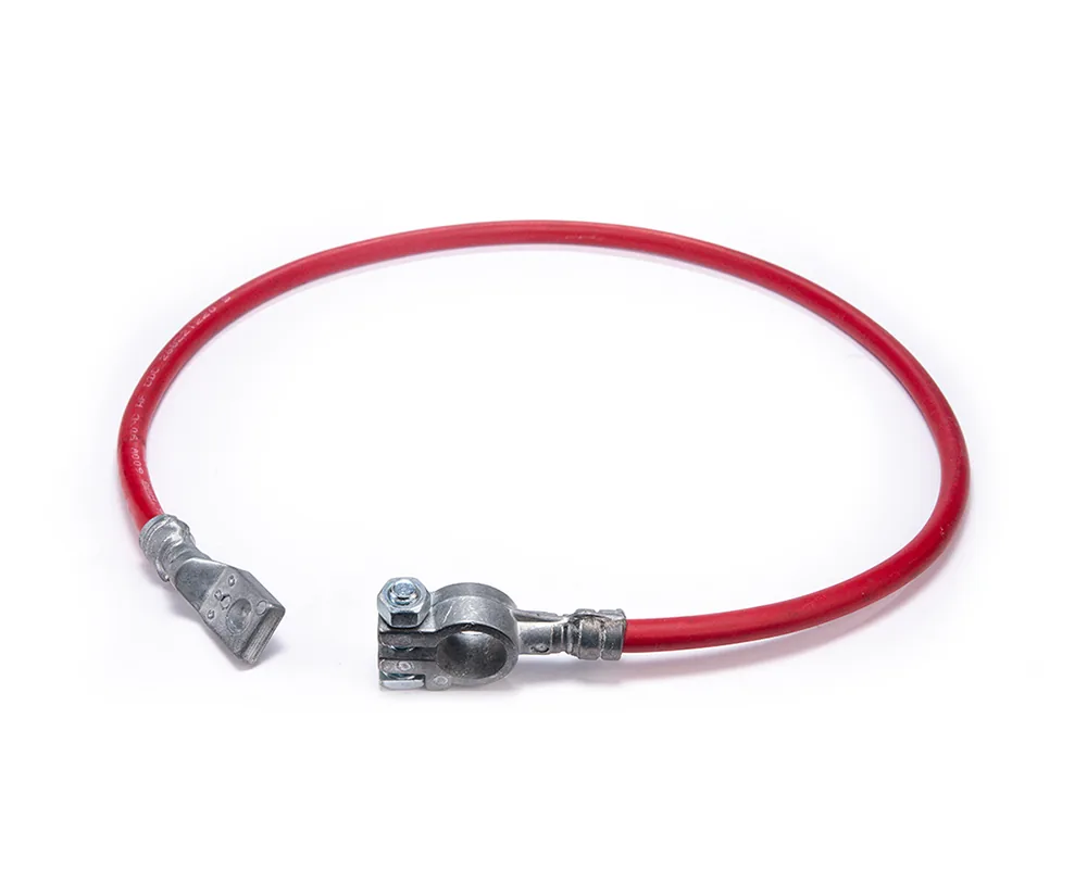 Cable Armado Calibre 6" Largo 70 Cm Rojo Sin Capuchon CDC 06541