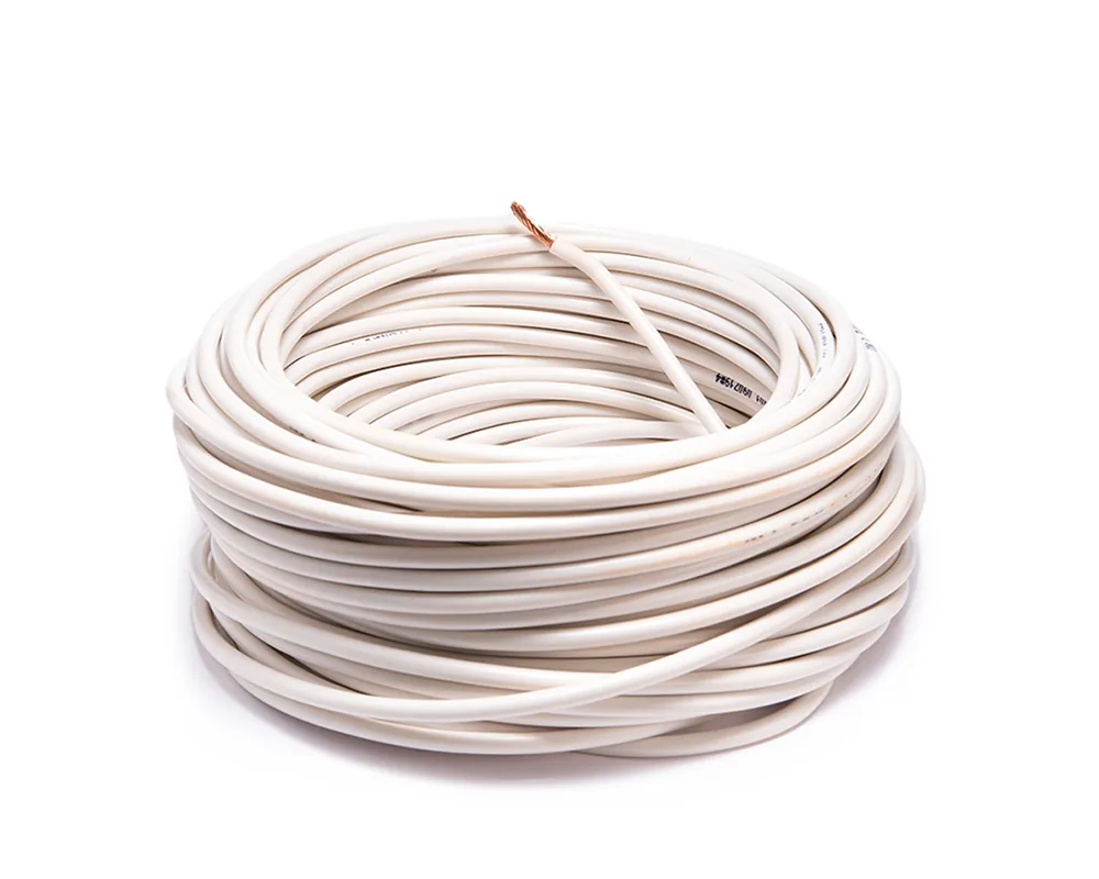 CD-09977 — Cable flexible automotriz para instalación calibre 10" blanco 30... CDC 09977