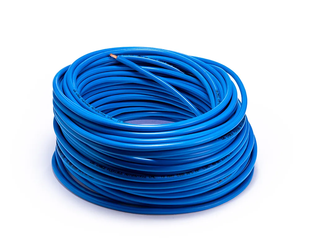 Cable flexible automotriz para instalación calibre 10" azul 30 metros CDC 09985