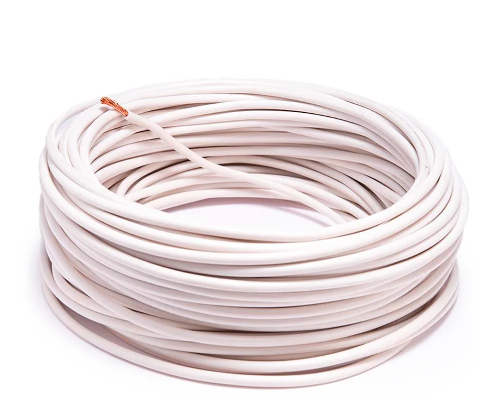 CD-09987 — Cable flexible automotriz para instalación calibre 12" blanco 30... CDC 09987
