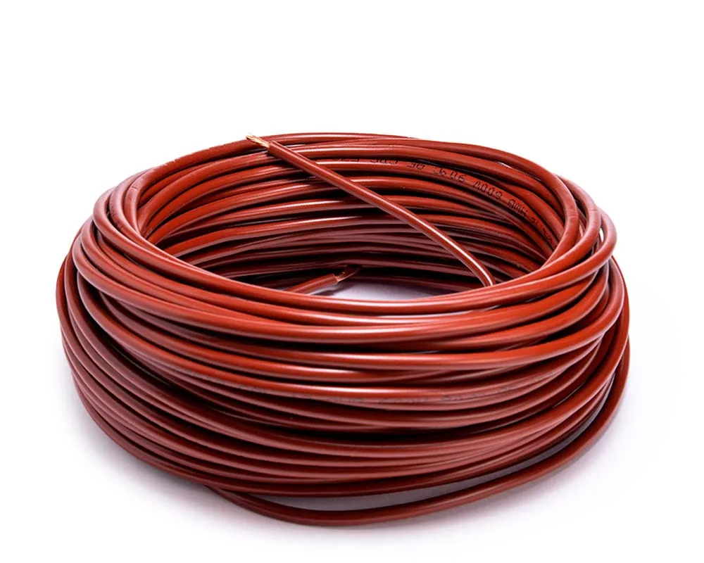 CD-09988 — Cable flexible automotriz para instalación calibre 12" café 30 metros CDC 09988