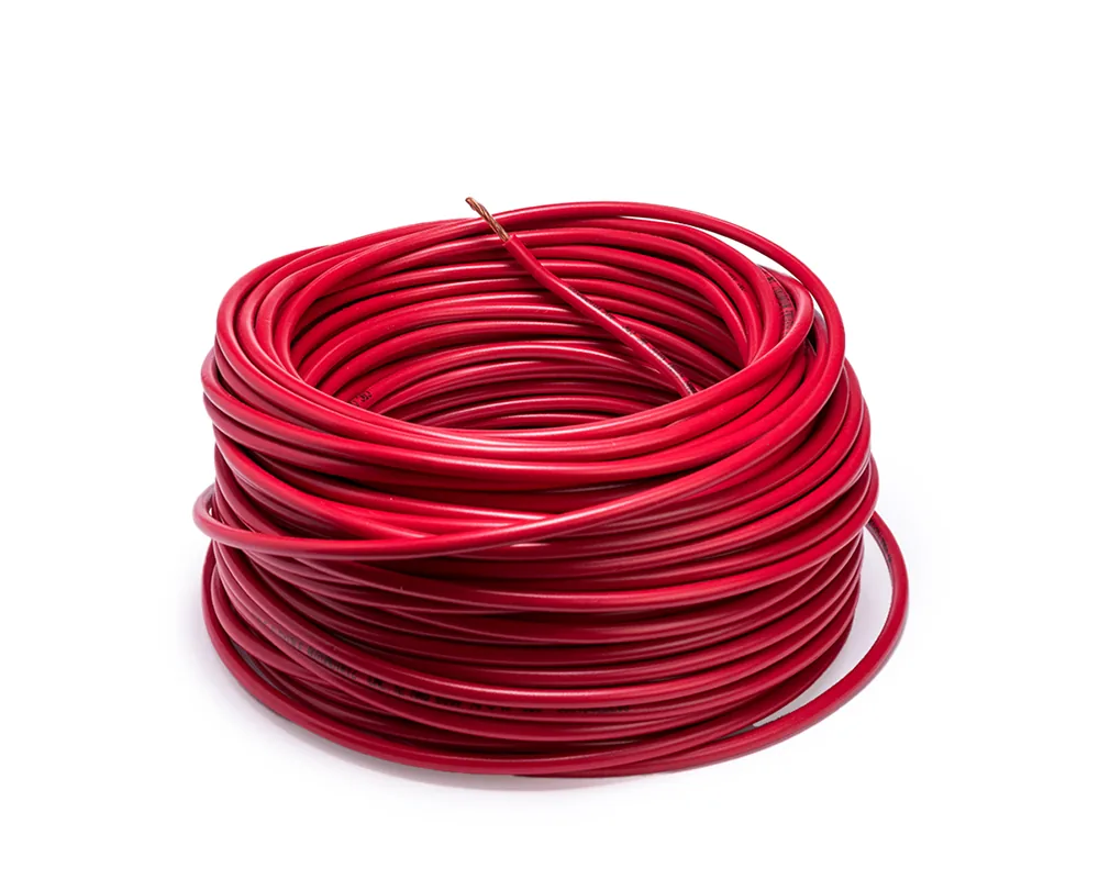 Cable flexible automotriz para instalación calibre 12" rojo 30 metros CDC 09993