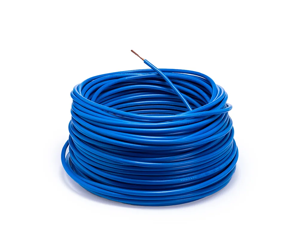 Cable flexible automotriz para instalación calibre 12" azul 30 metros CDC 09995