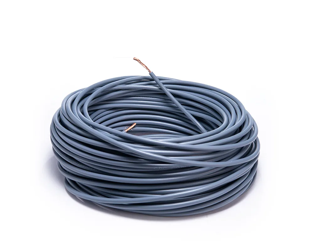 CD-10000 — Cable flexible automotriz para instalación calibre 14" gris 30 mts CDC 10000