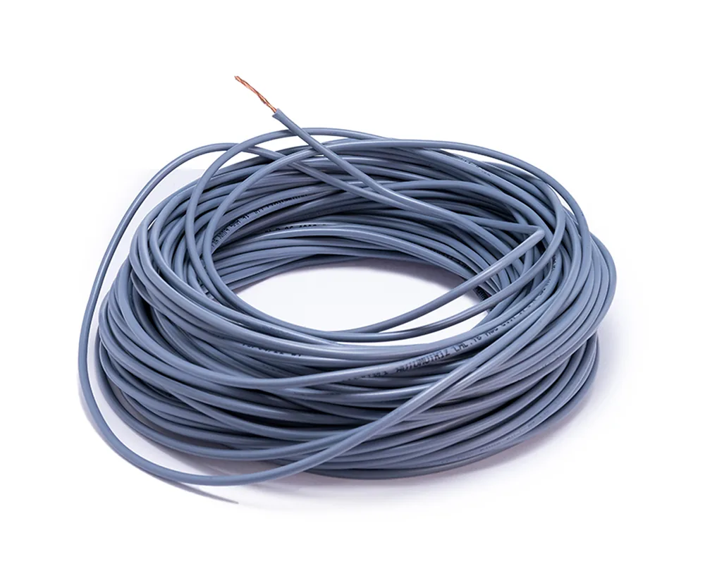 Cable flexible automotriz para instalación calibre 16" gris 30 metros CDC 10010