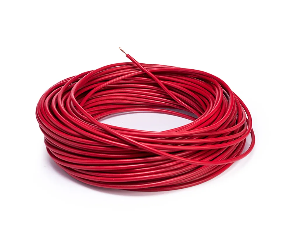 CD-10013 — Cable flexible automotriz para instalación calibre 16" rojo 30 metros CDC 10013