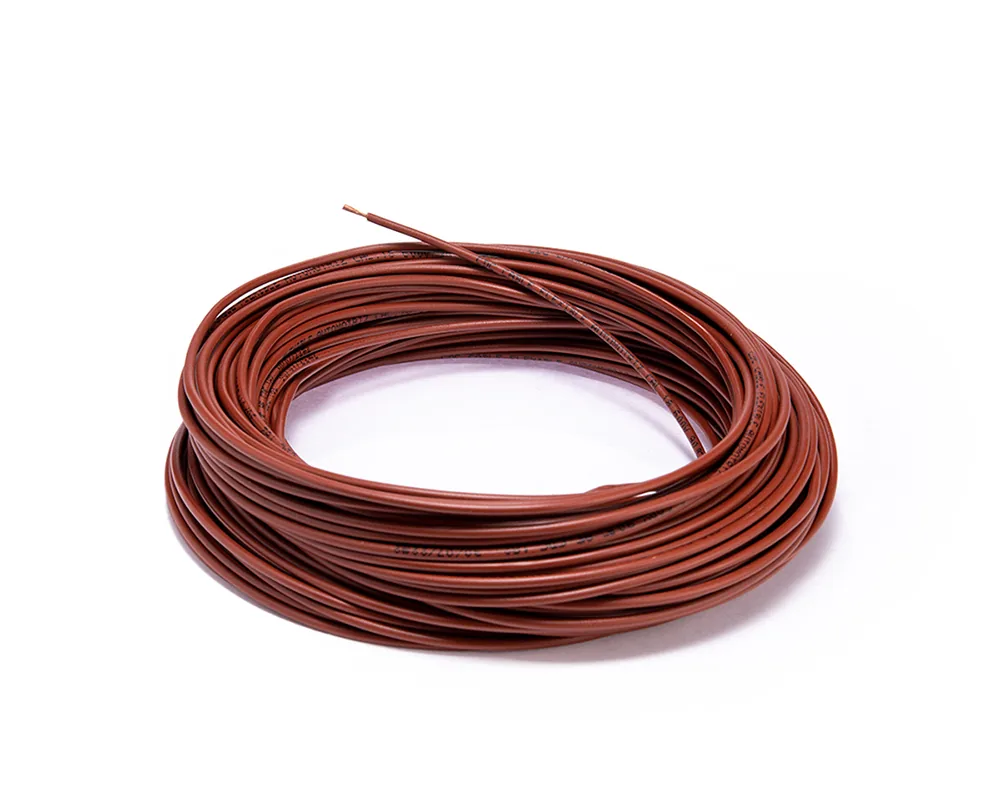 CD-10018 — Cable flexible automotriz para instalación calibre 18" café 30 metros CDC 10018