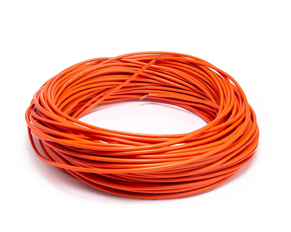 CD-10022 — Cable flexible automotriz para instalación calibre 18" naranja 30... CDC 10022