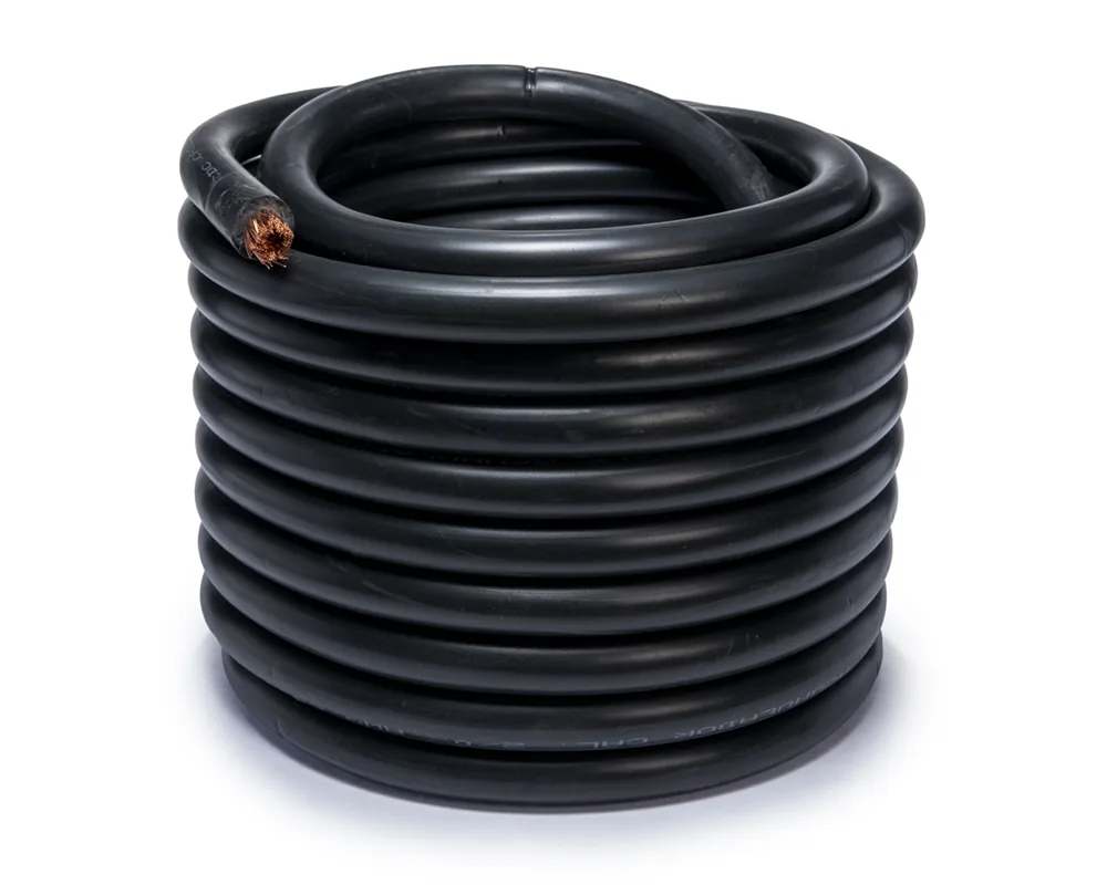 Cable para acumulador automotriz calibre 2/0 negro 10 metros CDC 14150